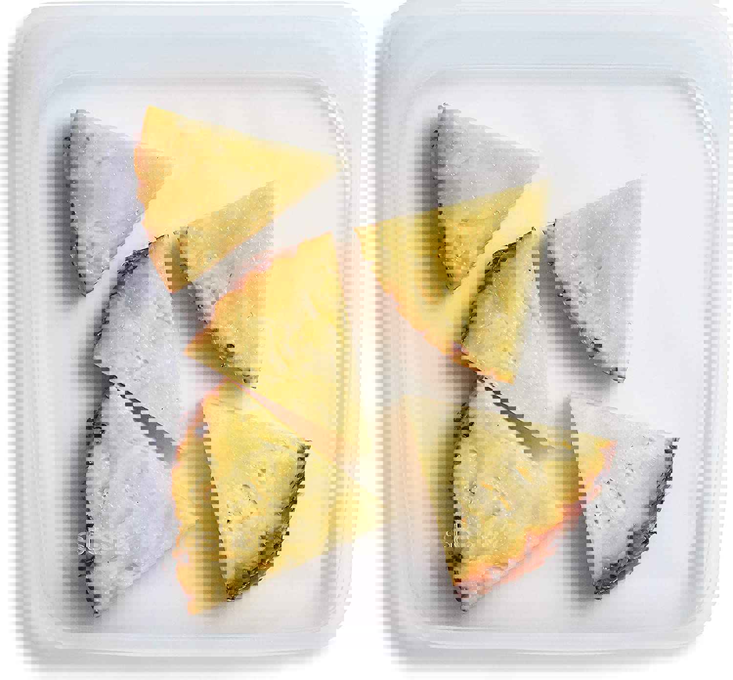 DE Platinum Silicone Food Grade Reusable Storage Bag, 4-Pack Large (Mojave) - Eco-Friendly, Leakproof, Dishwasher-Safe