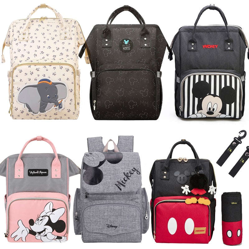 character Baby Diaper Bags Large Capacity Baby Stroller Insulated Bag Travel Organizer