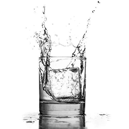 glacio Silicone Ice Cube Trays Set - 2 Pack with Sphere and Square Molds, BPA Free