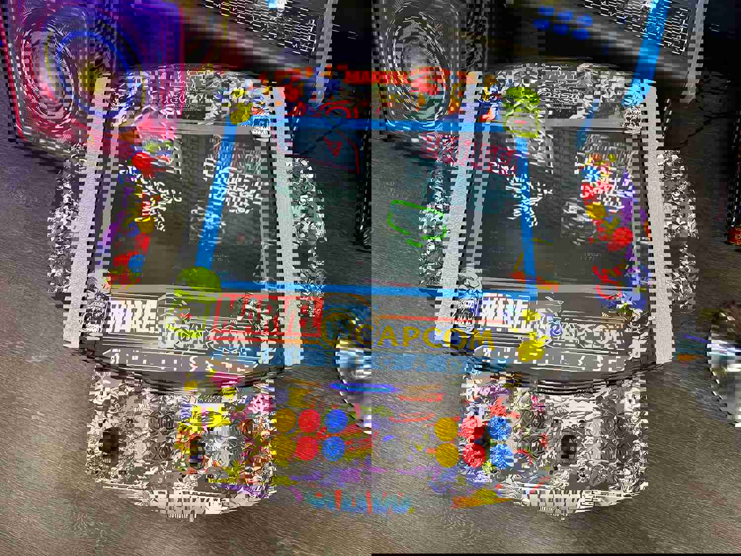 Custom Wine Barrel Arcade 3000 Games 3 Sided