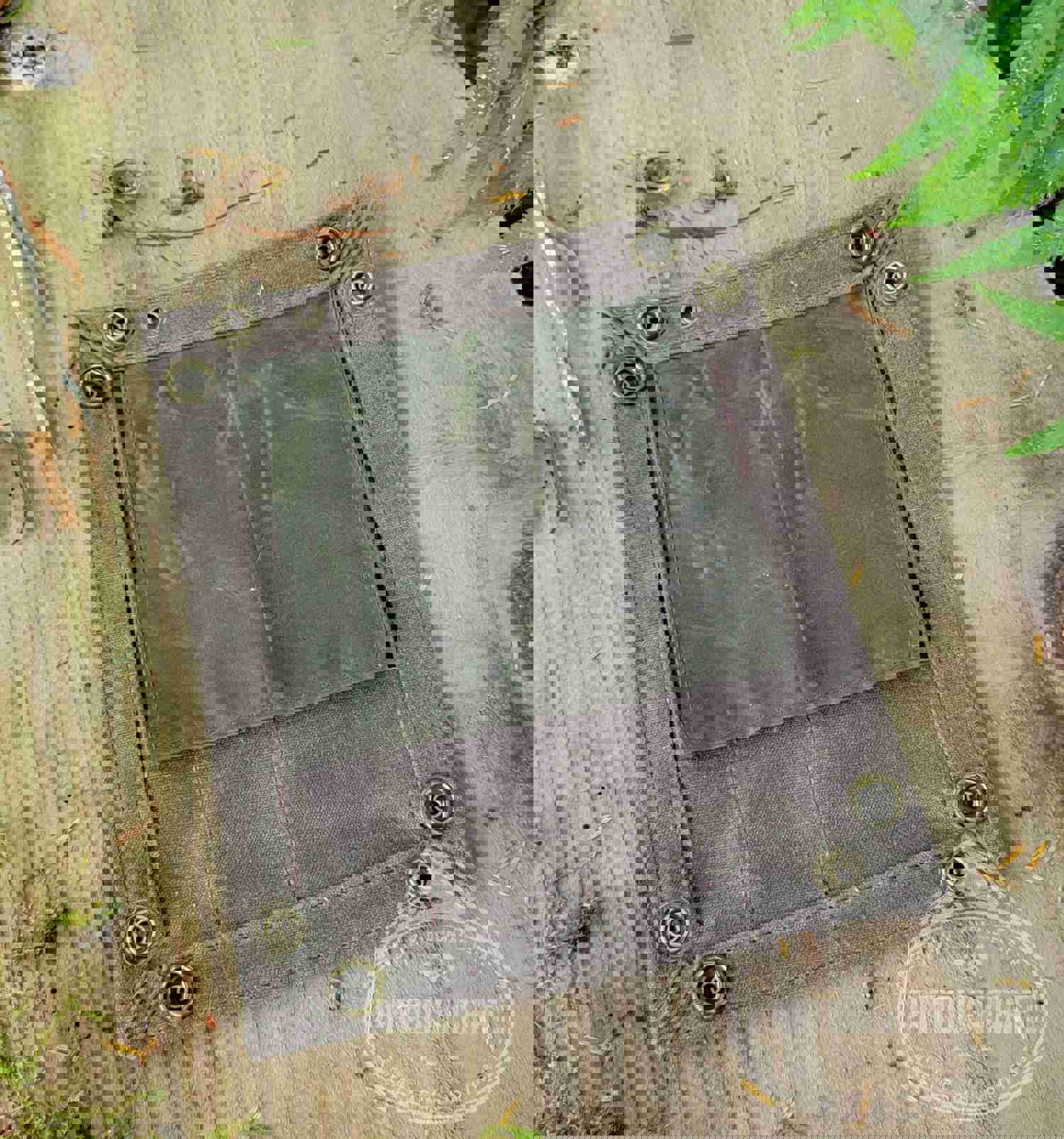 EDC Pipe and Accessories Waxed Canvas Travel Tray - Handcrafted Organizer