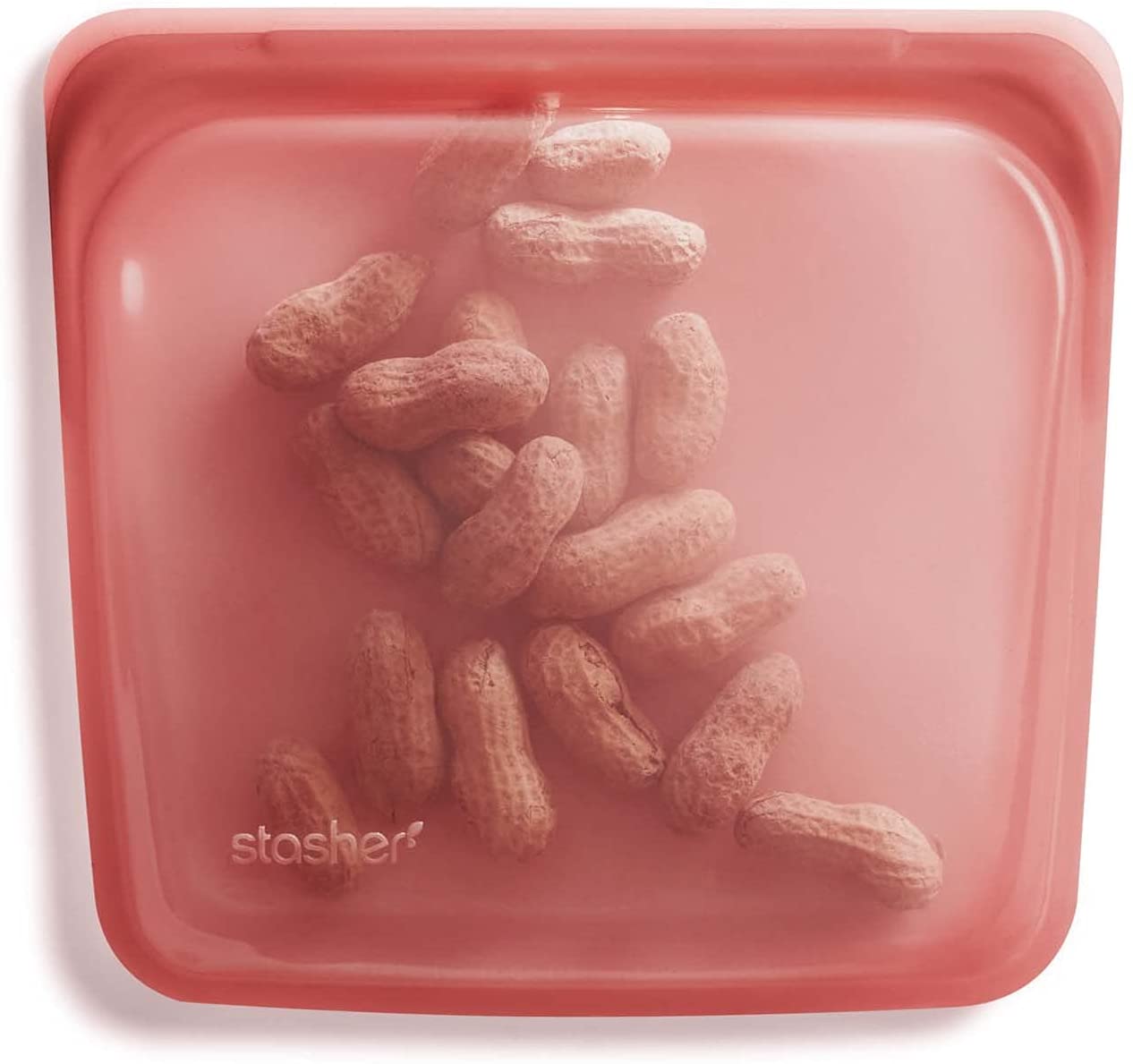 DE Platinum Silicone Food Grade Reusable Storage Bag, 4-Pack Large (Mojave) - Eco-Friendly, Leakproof, Dishwasher-Safe