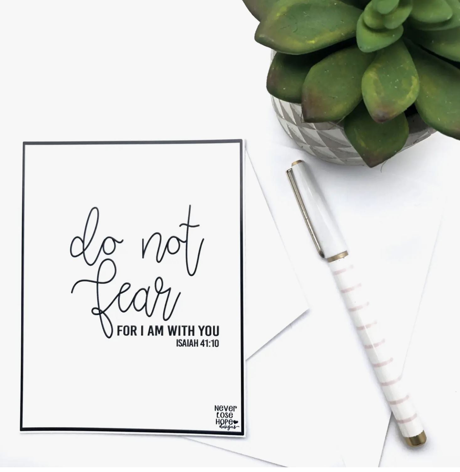 Never Lose Hope Faith Based Greeting Cards