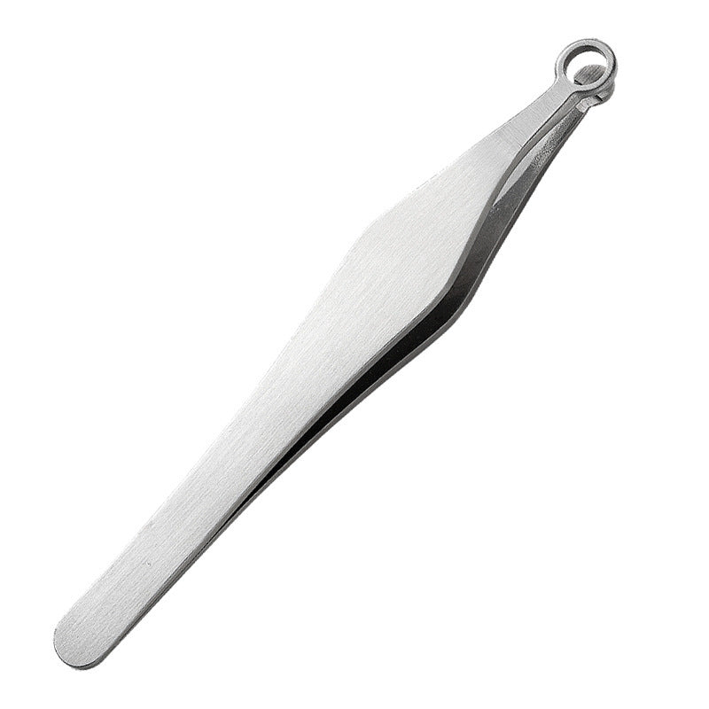 Stainless Steel Eyebrow & Nose Hair Scissors - Precision Grooming Tool