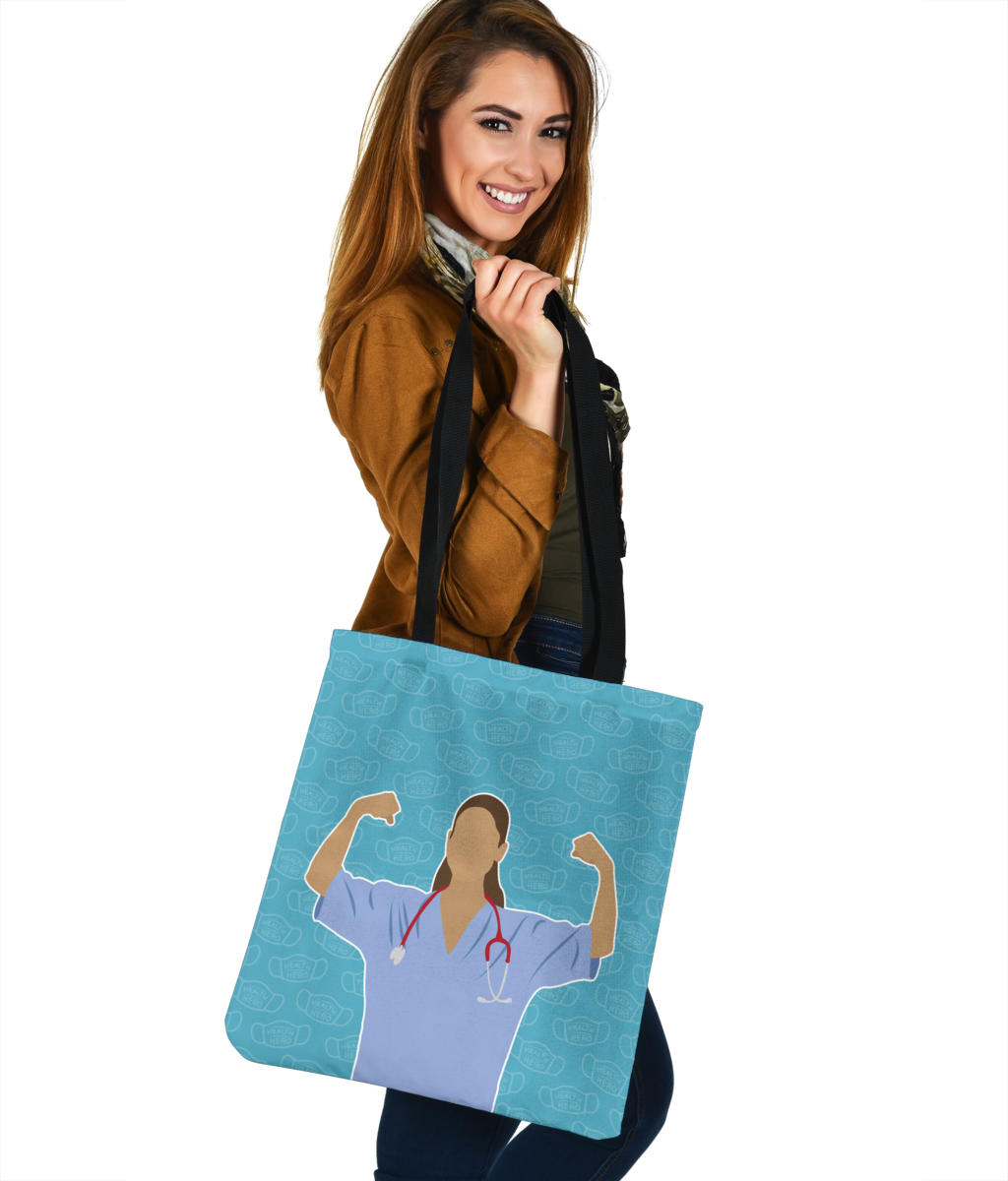 Premium Healthcare Strength Cloth Tote Bag - Double-Sided Print