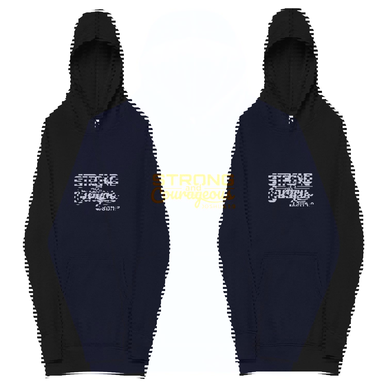 F&H Christian Strong and Courageous Boys Fleece Hoodie