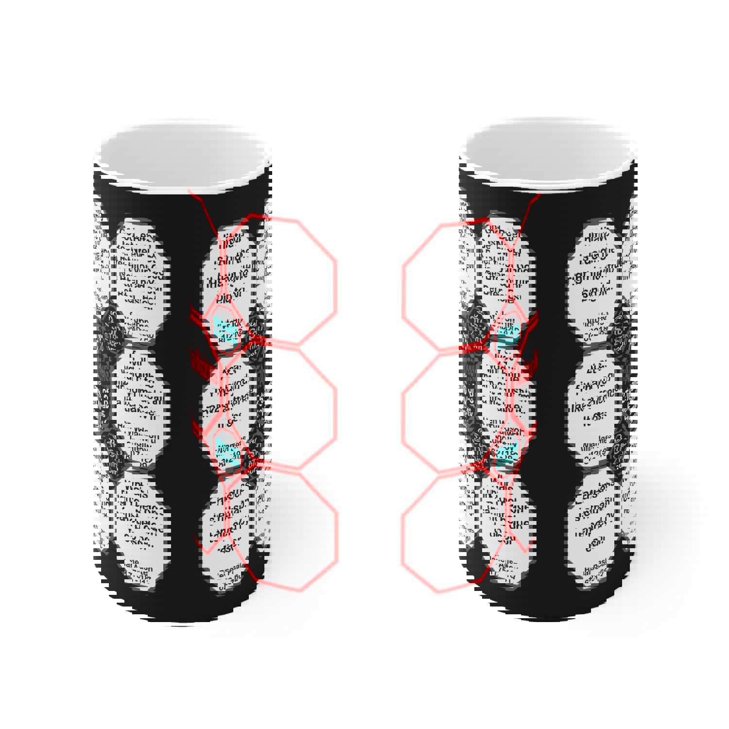 Team 3 of 52 Teams That Make Humanity Great! Drink Wisely in Mug Wisdoms Ceramic 11oz Cup