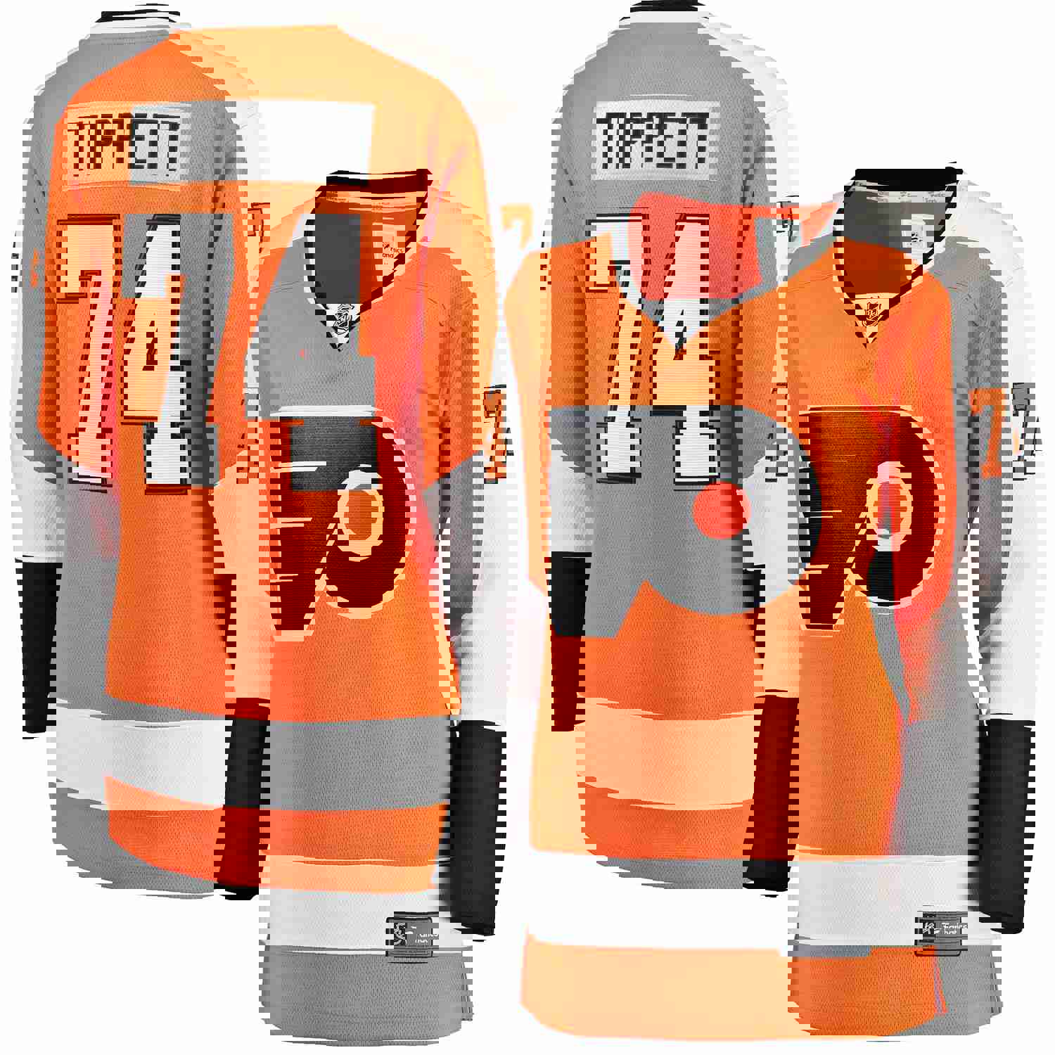 Owen Tippett Philadelphia Flyers Fanatics Branded Women's Home Breakaway Player Jersey - Orange