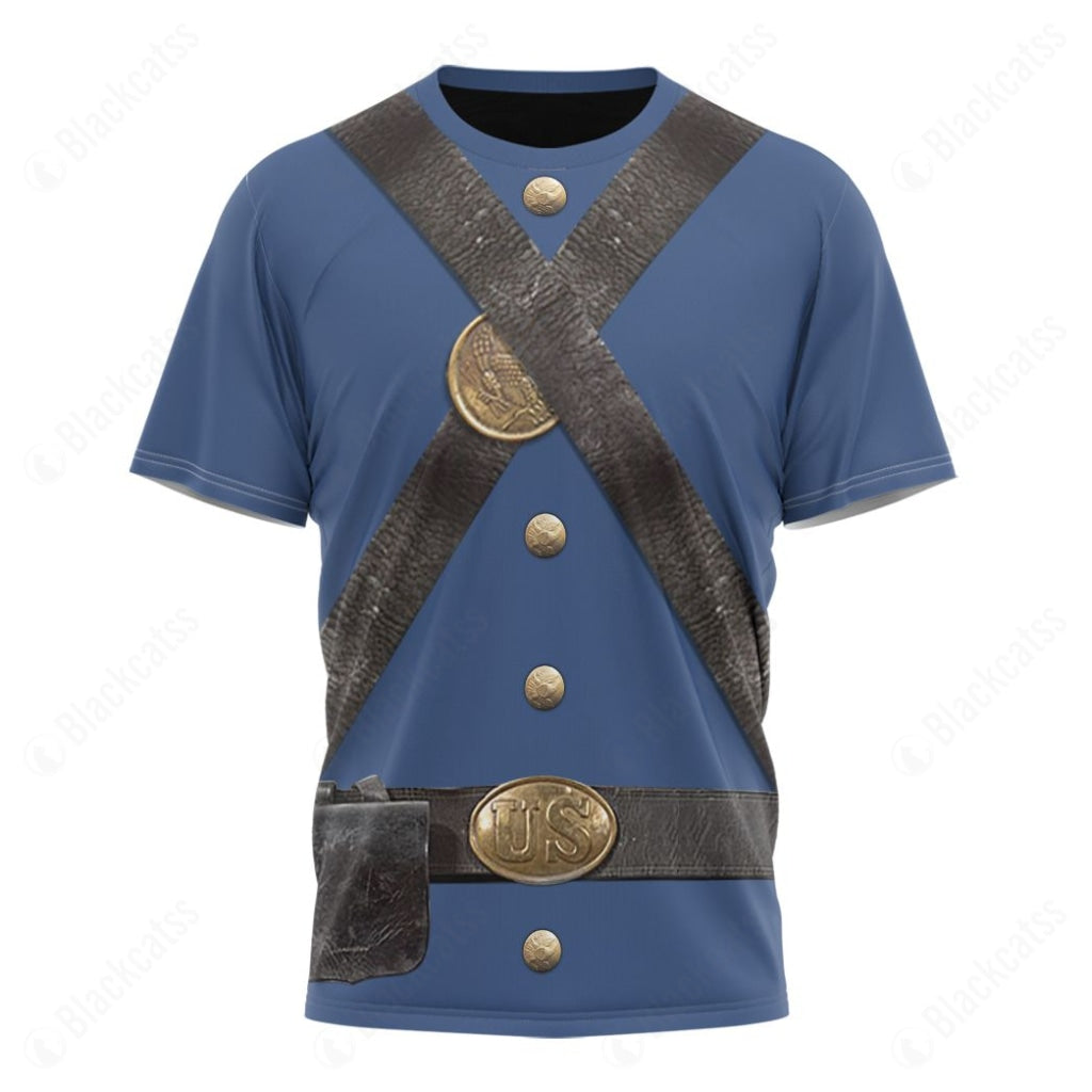 Historical American Civil War Union Infantry Soldier Uniform Custom Apparel