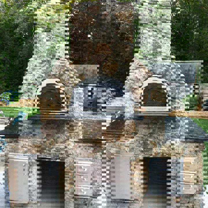 Chicago Brick Oven CBO-500 DIY Kit Built-In Wood Fire Outdoor Pizza Oven