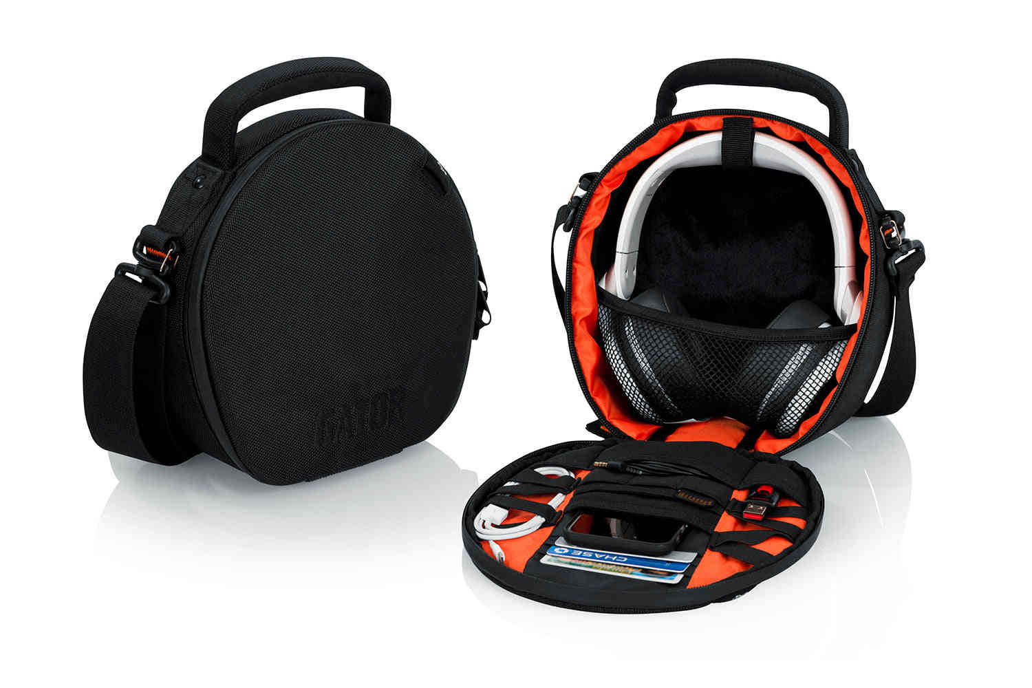 Gator Cases G-CLUB-HEADPHONE Series Carry Case for DJ Studio Monitor Headphones