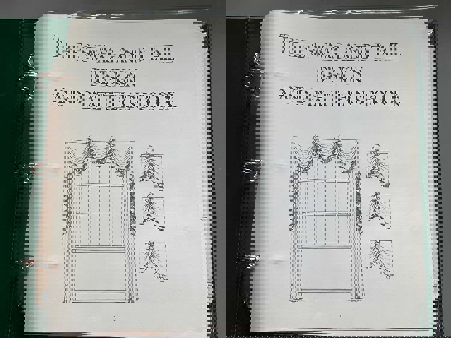 The Swag And Tail Design And Pattern Book by Catherine Merrick & Rebecca Day (1993)