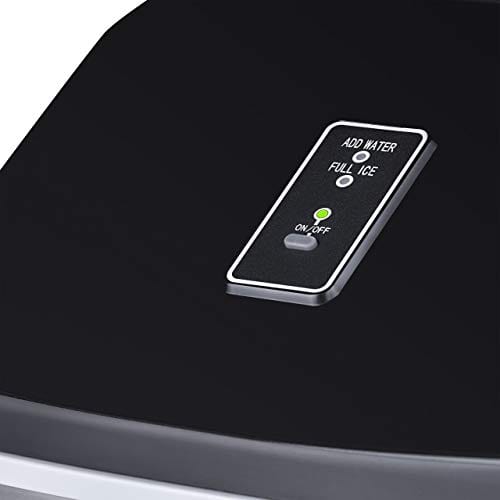 Luma Comfort Clear Ice Cube Maker Machine - Stainless Steel, 28 lbs. Daily Output