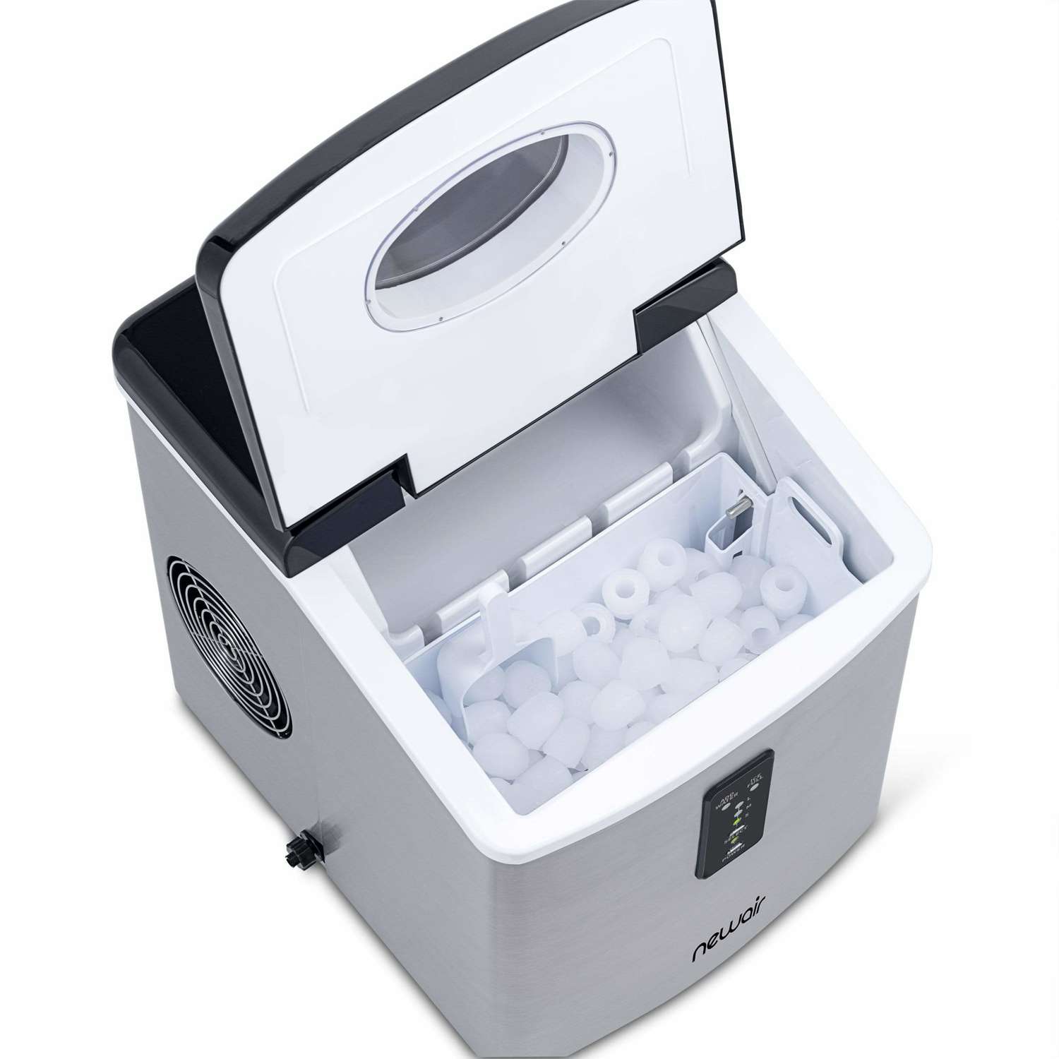 NewAir Countertop Ice Maker - 28 lbs. Daily, 3 Ice Sizes, BPA-Free