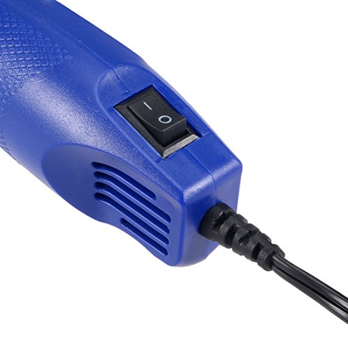 uxcell Mini Heat Gun 300W 110V Portable Hot Air Gun for Small Projects - Electronics, Crafts, Beading, Melting, Embossing, Removing