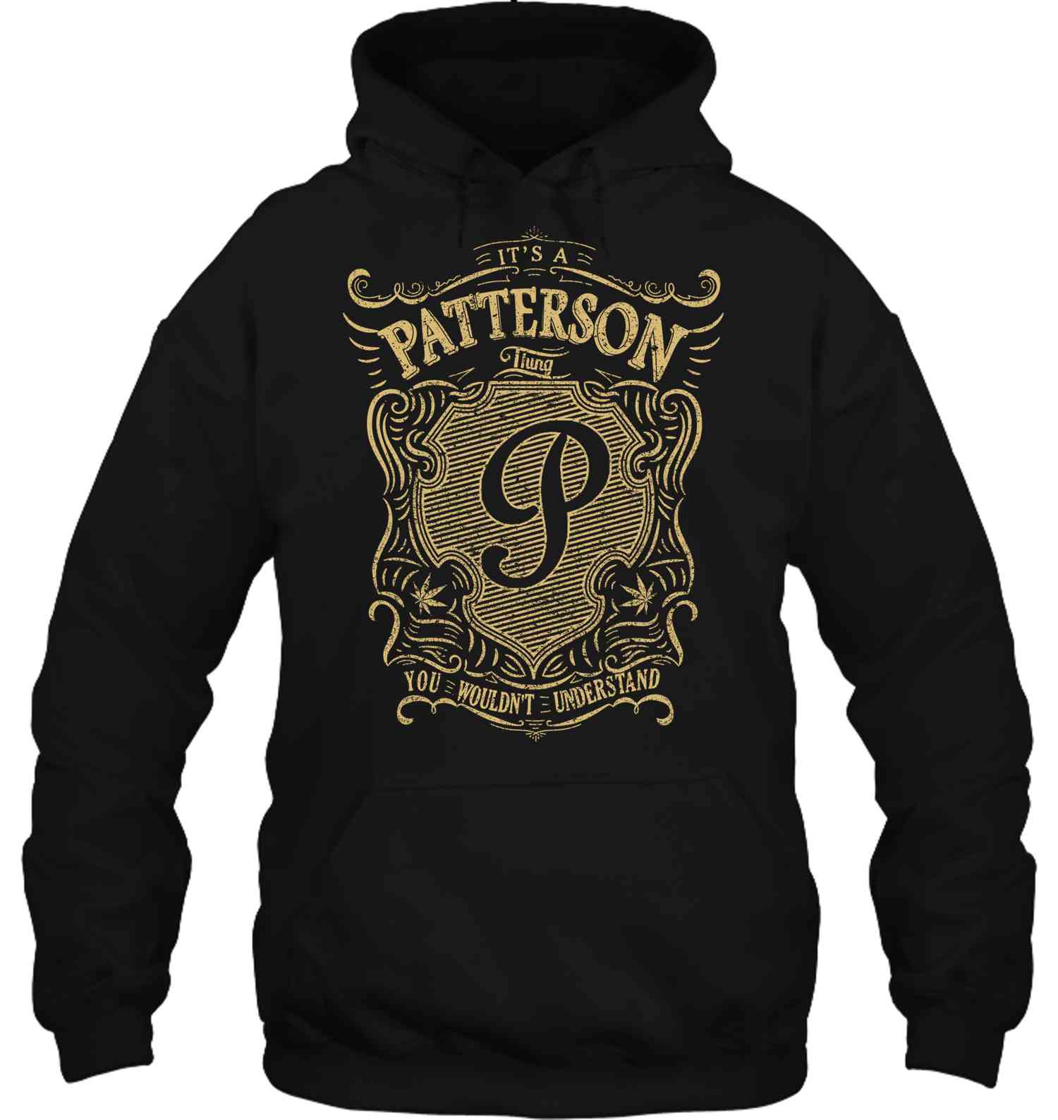PATTERSON Hoodie 02 - Limited Edition Gift for Men