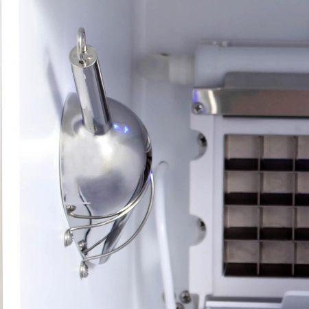 Blaze 15 in. 50 Lbs Outdoor Ice Maker with Gravity Drain - BLZ-ICEMKR-50GR