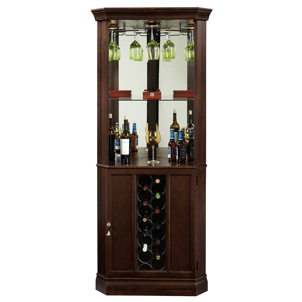 Howard Miller Piedmont III Corner Wine & Bar Cabinet 690007