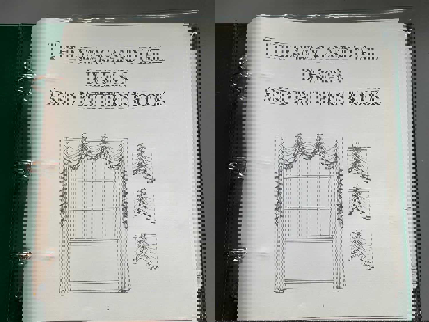 The Swag And Tail Design And Pattern Book by Catherine Merrick & Rebecca Day (1993)