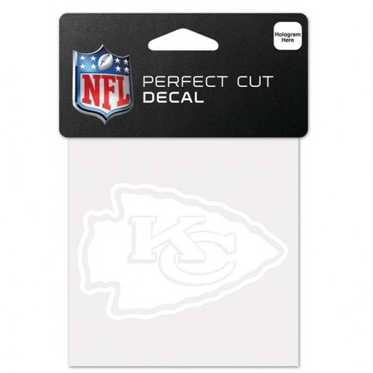 Kansas City Chiefs Decal 4x4 Perfect Cut