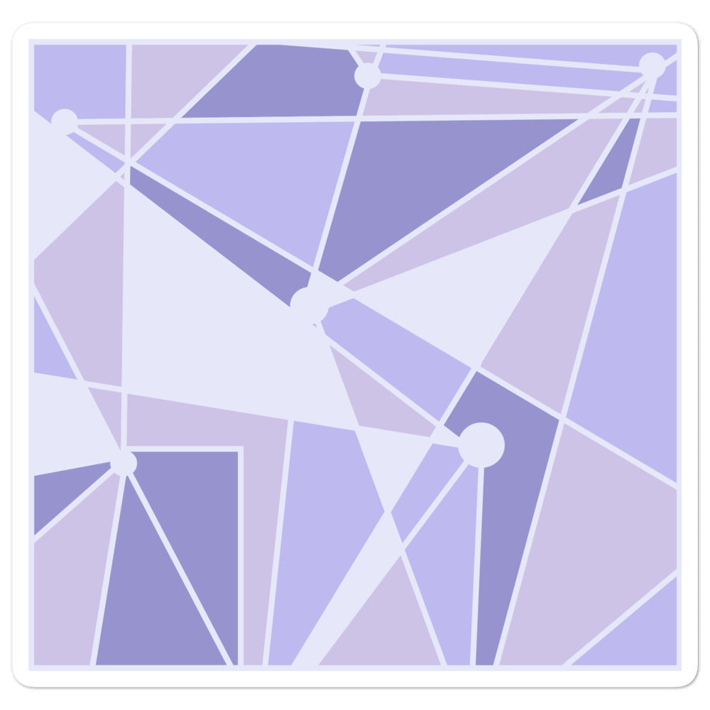 Purple Wall Sticker - High-Quality Vinyl Decal