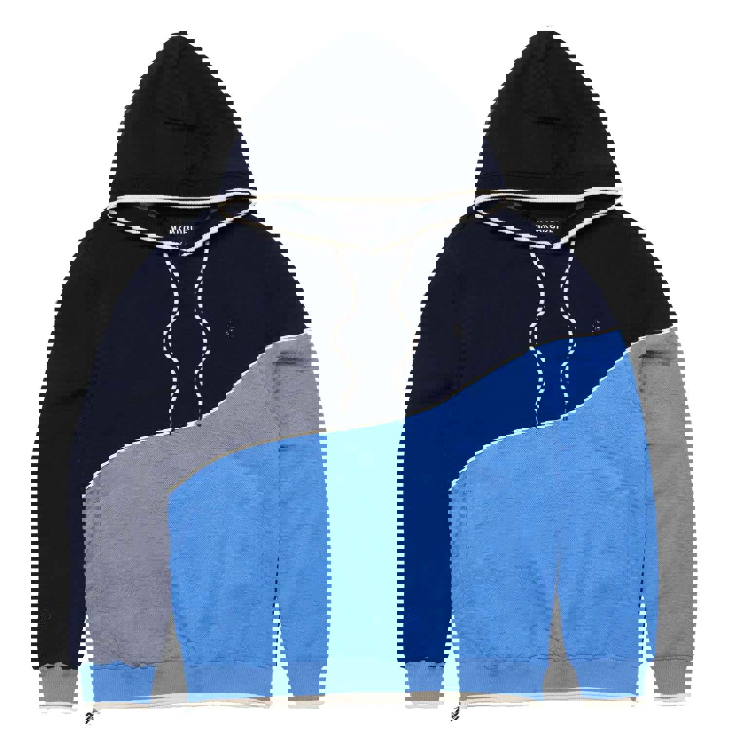 Makobi Big & Tall Hoodie - Bianchi Jacquard