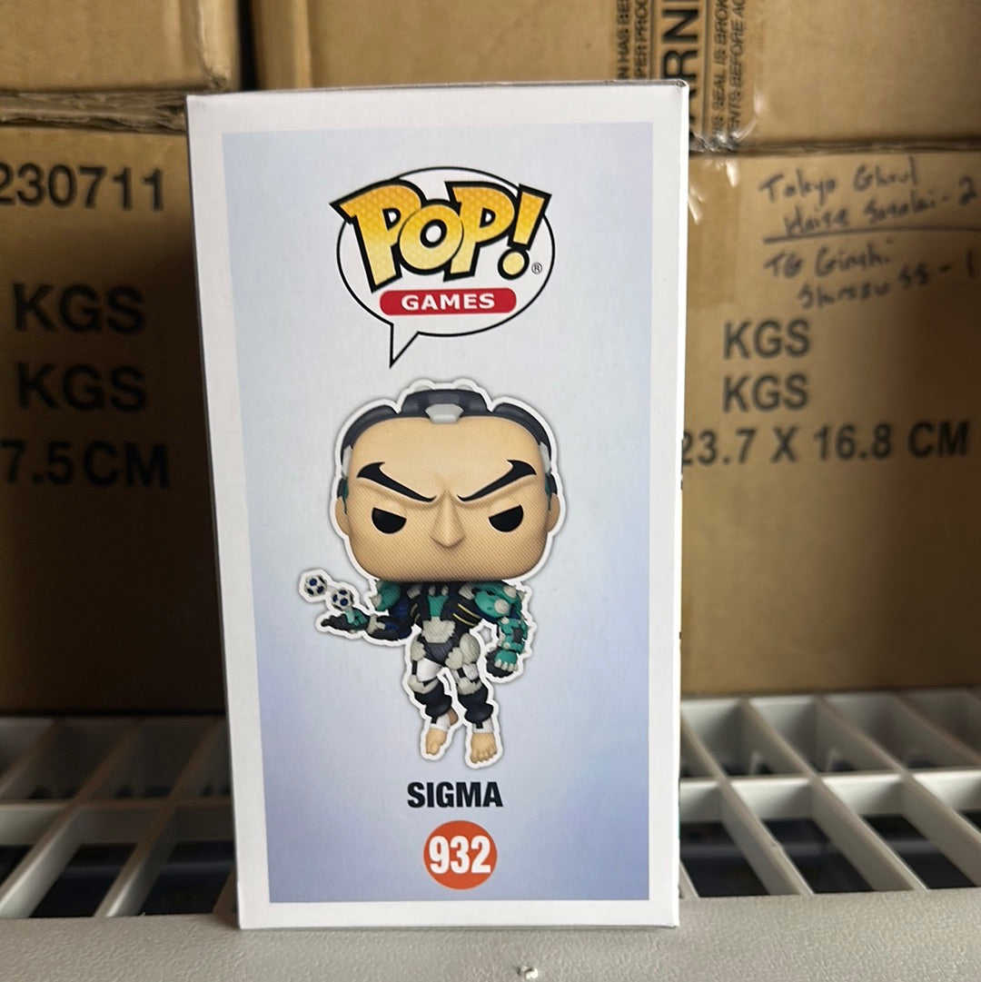 Funko POP! Video Games Overwatch Sigma Figure #932 with Free Protector