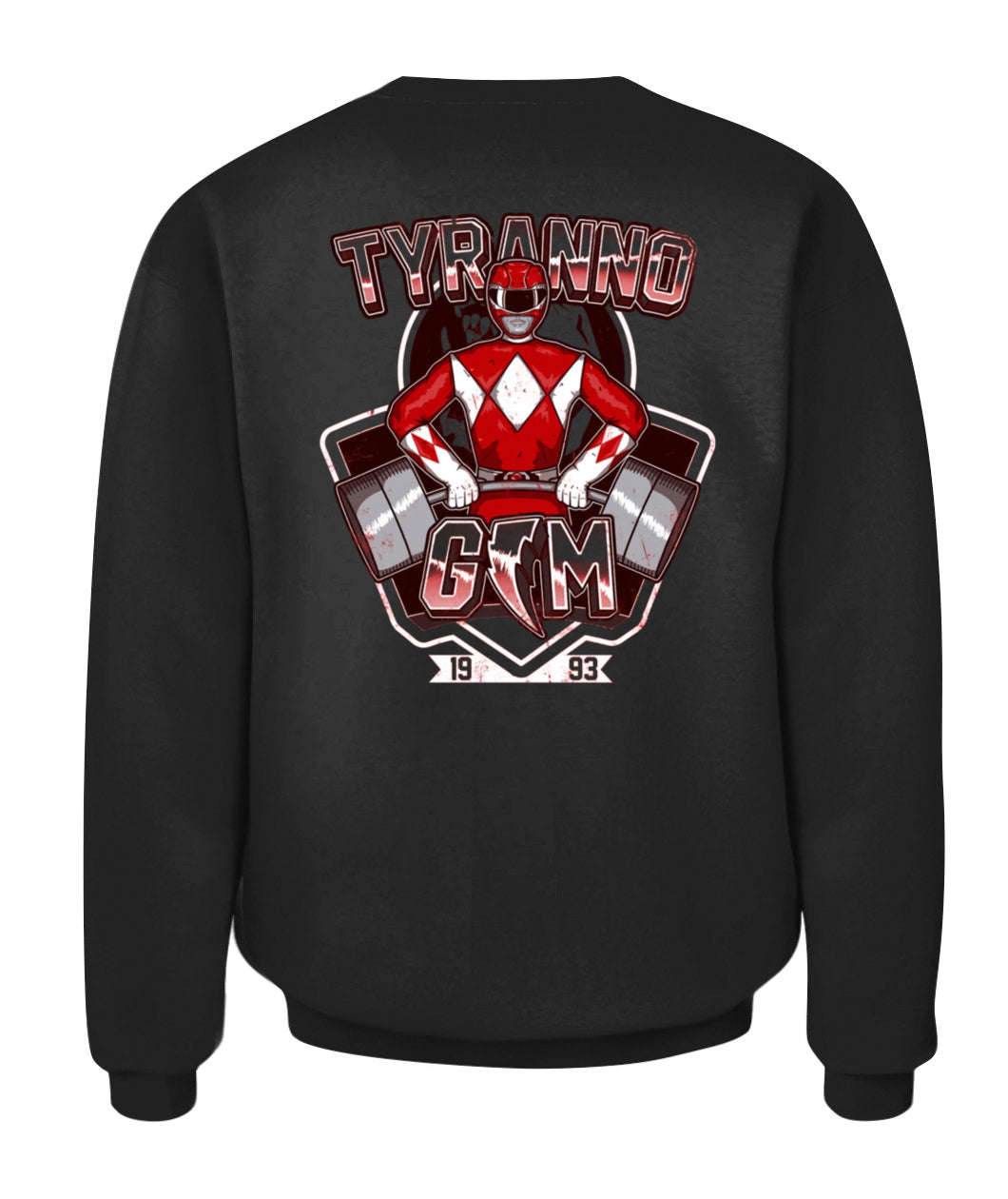 Red Ranger Tyranno Gym Custom Graphic Apparel