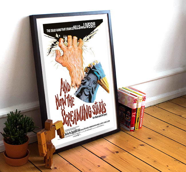 And Now The Screaming Starts - 11 x 17 Movie Poster (1973 Reprint)