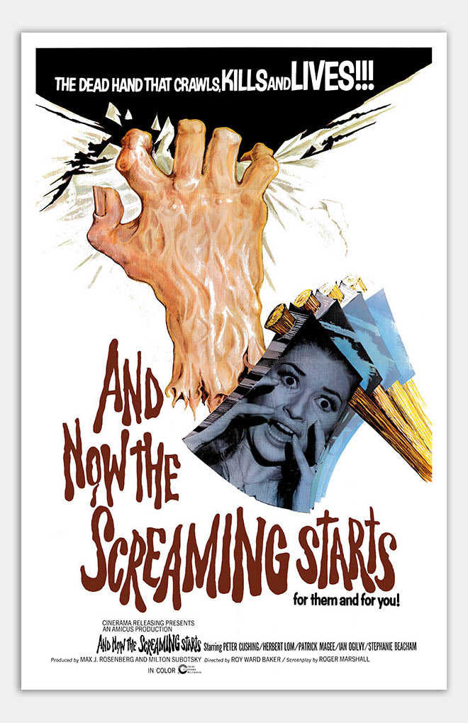 And Now The Screaming Starts - 11 x 17 Movie Poster (1973 Reprint)