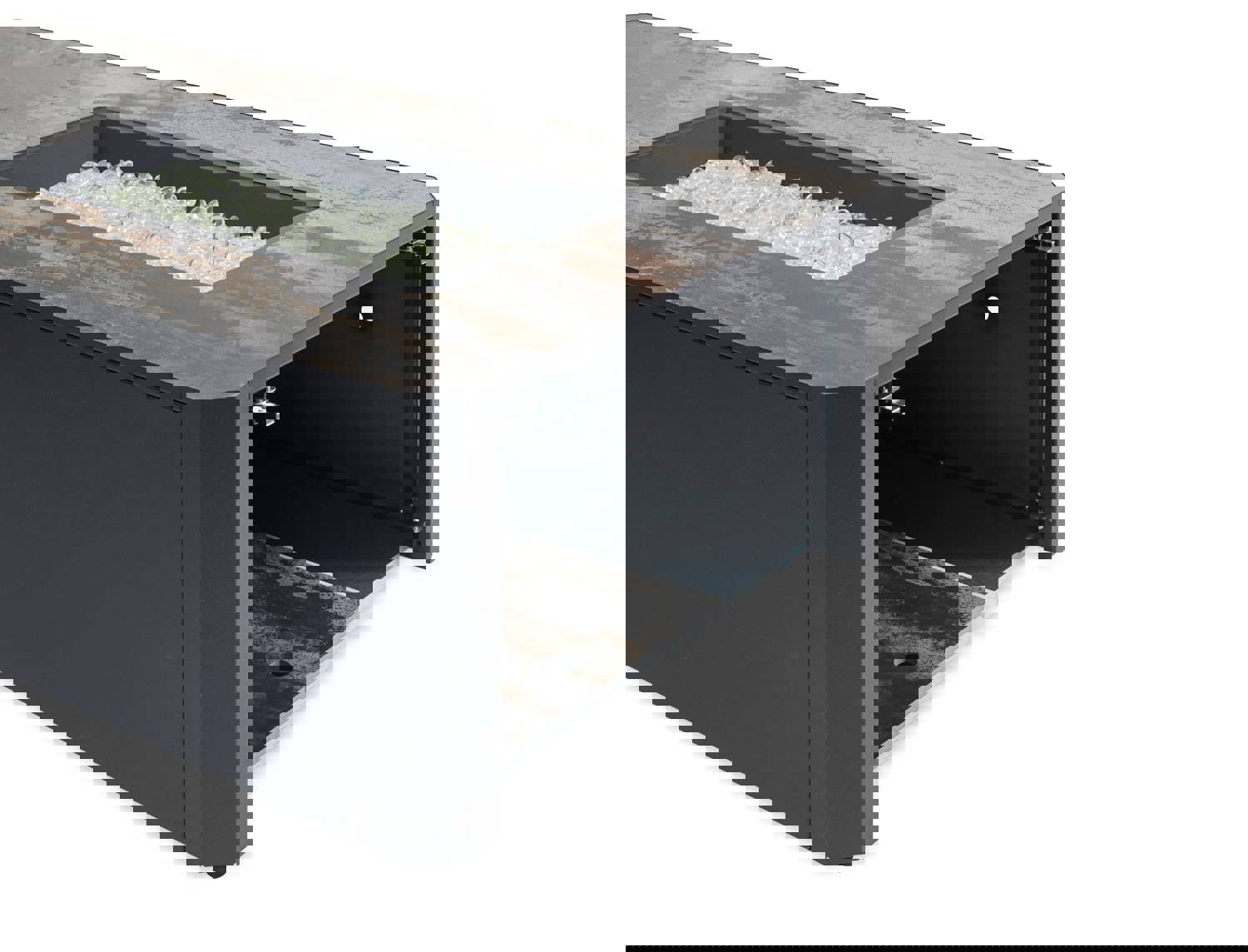 The Outdoor GreatRoom Kinney Rectangular Gas Fire Pit Table / KN-1224