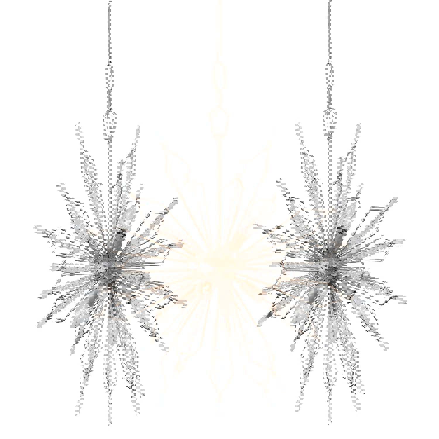 Orbital 8-Lt Small Pendant - Gold Dust