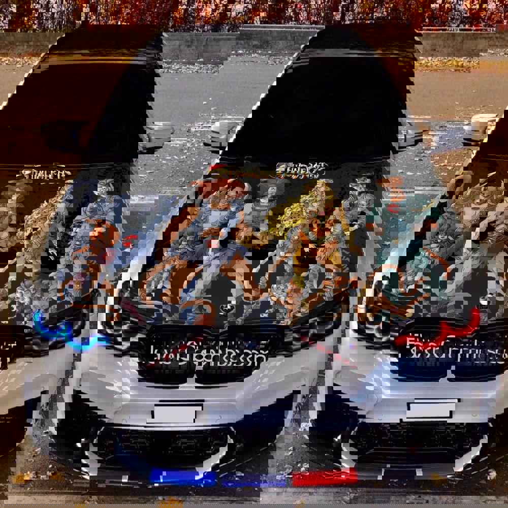 ThunderCats Itasha Car Vinyl Hood Wrap Decal Sticker