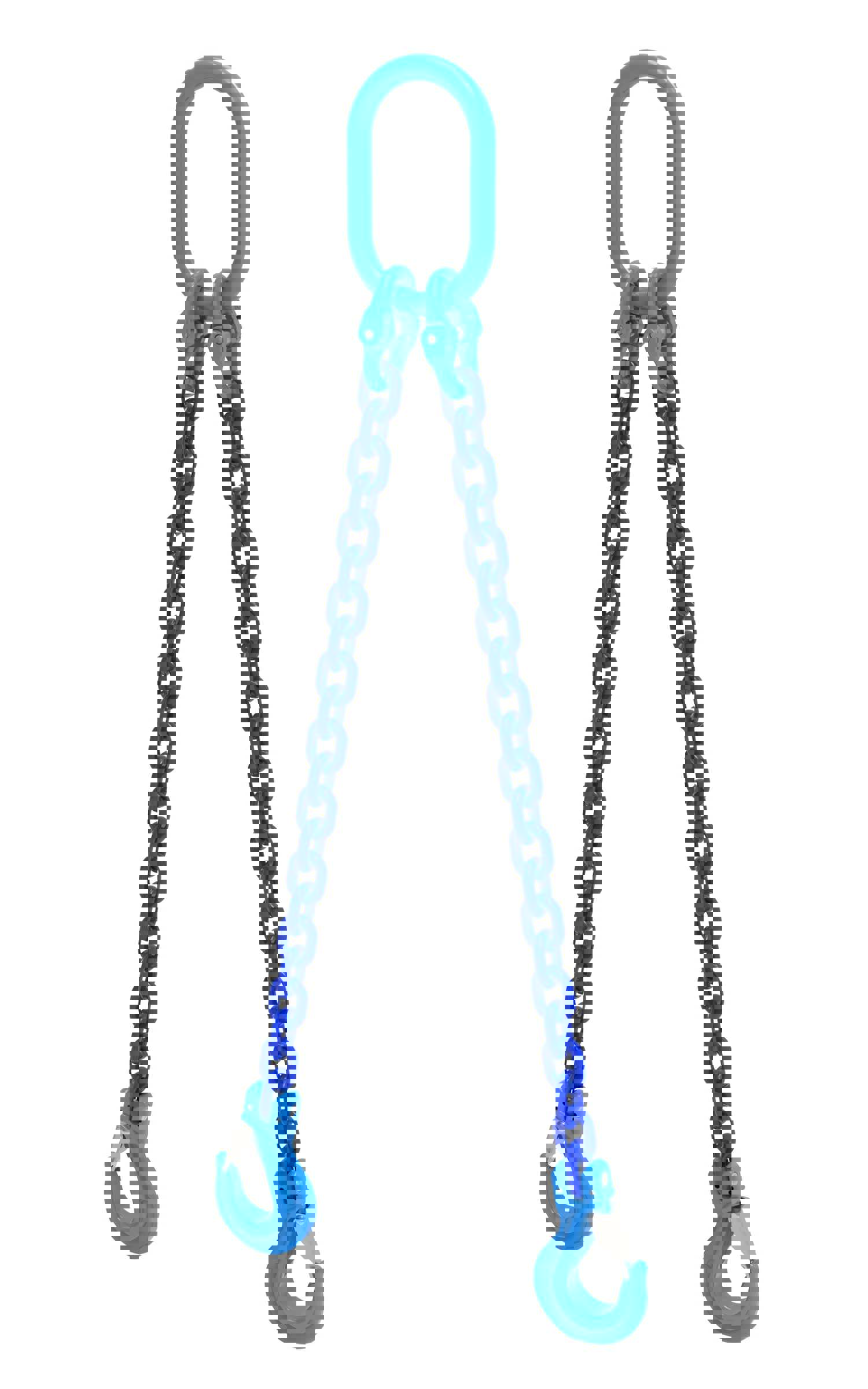 William Hackett 5/8 Chain Sling, 2-Leg (Grade 100) 32,000lbs