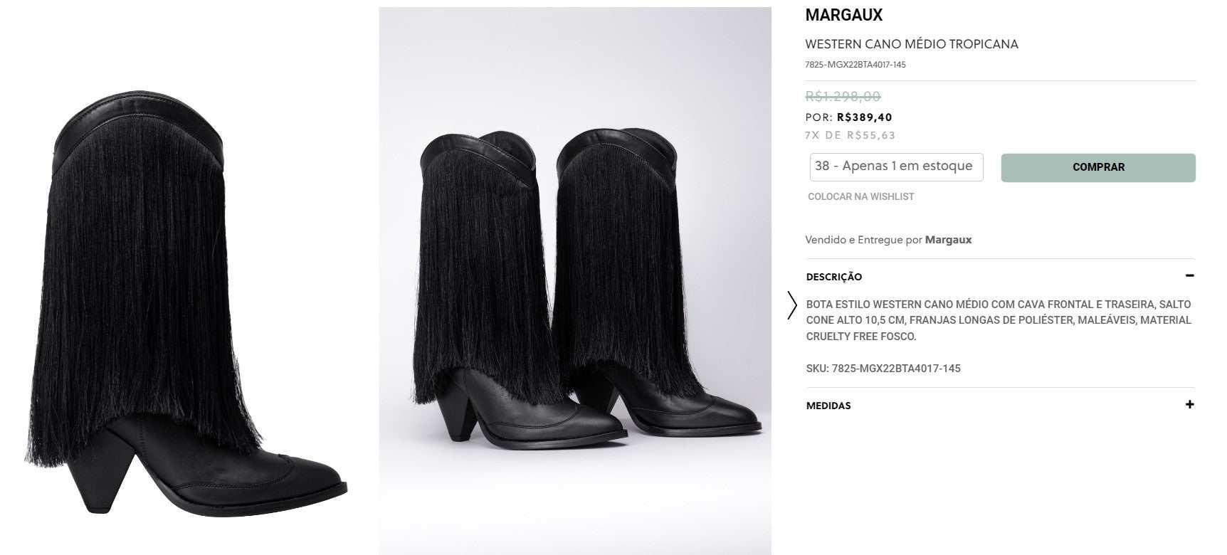 Personal Shopper Service for 3 Pairs of Shoes from Brazil