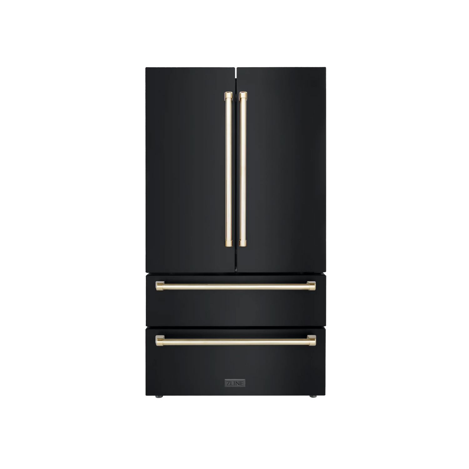 ZLINE 36 Autograph Edition 22.5 cu. ft French Door Refrigerator with Ice Maker - Stainless Steel