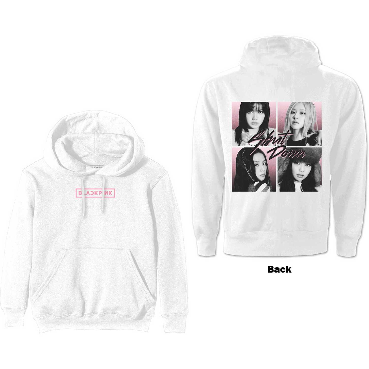 BLACKPINK Attractive Hoodie - Shut Down Photo Grid Design