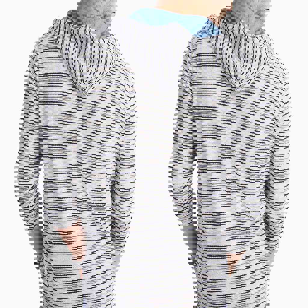 Rylan Heathered Hoodie Henley by Johnnie-O