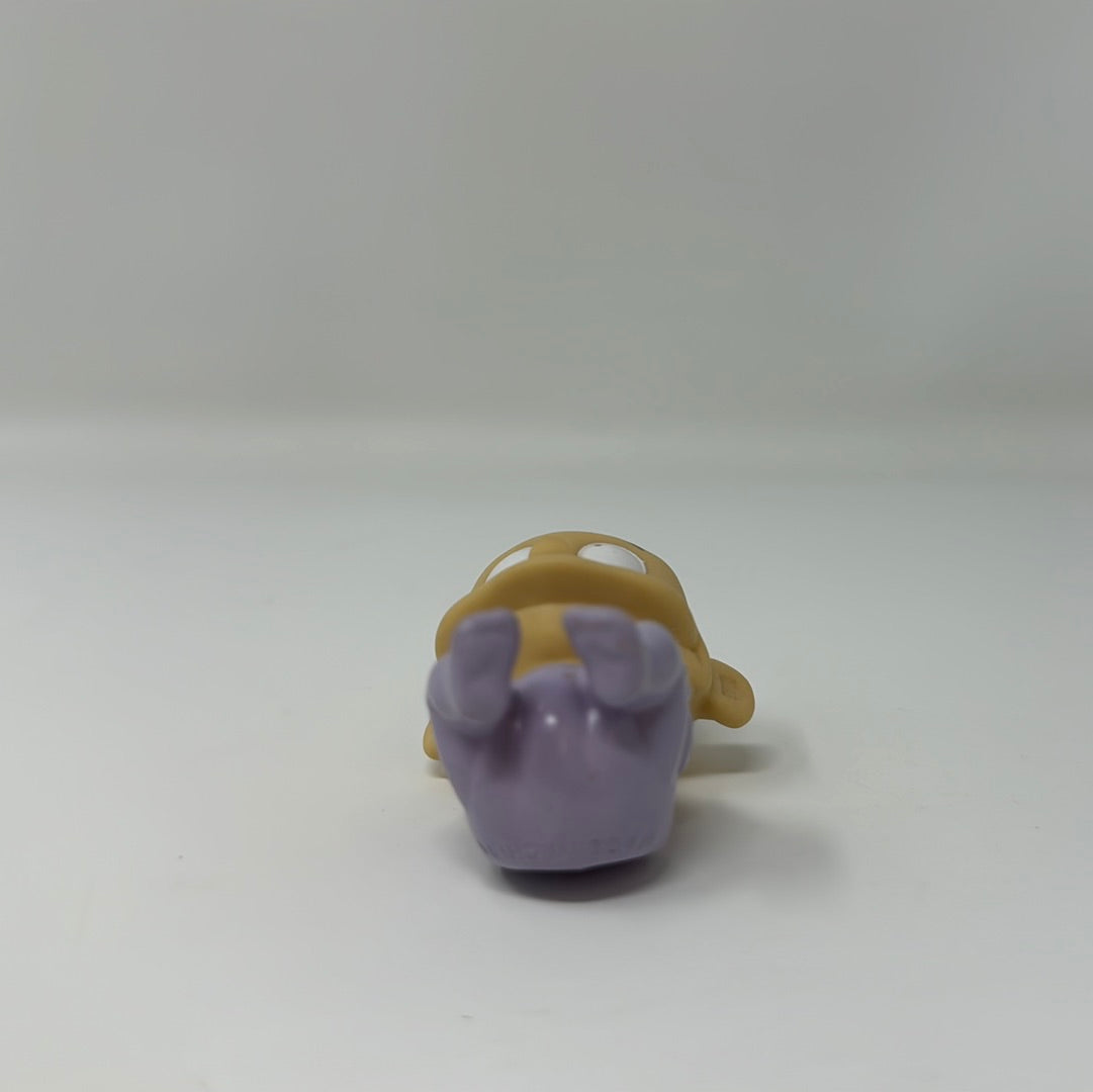 Vintage Rugrats Baby Dill Pickles Figure Toy Figurine Nickelodeon Purple Pajamas