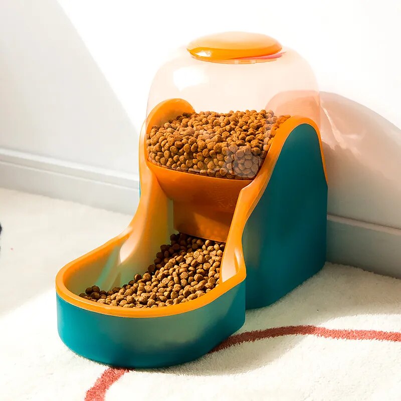 3.8L Automatic Pet Feeder and Water Fountain for Dogs and Cats