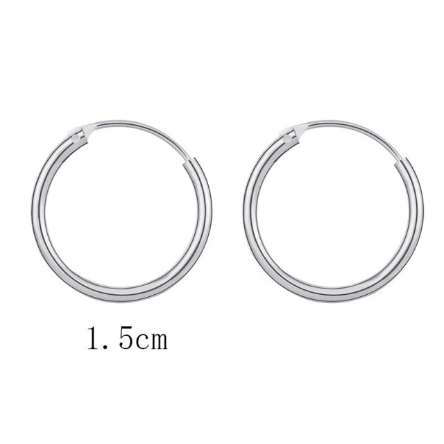 Golden Big Hoop Earrings - Korean Geometry Metal Drop Earrings for Women