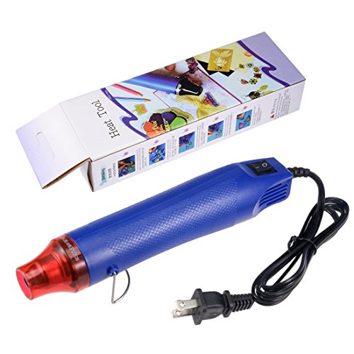 uxcell Mini Heat Gun 300W 110V Portable Hot Air Gun for Small Projects - Electronics, Crafts, Beading, Melting, Embossing, Removing