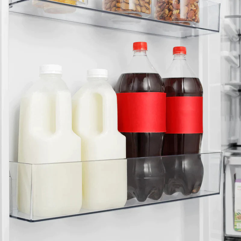 FORNO Maderno 32-Inch 13.6 cu.ft. Left Swing Convertible Refrigerator/Freezer Built-In with Decorative Grill Trim