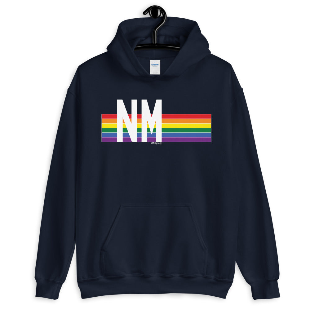 New Mexico Pride Retro Rainbow - Unisex Hoodie