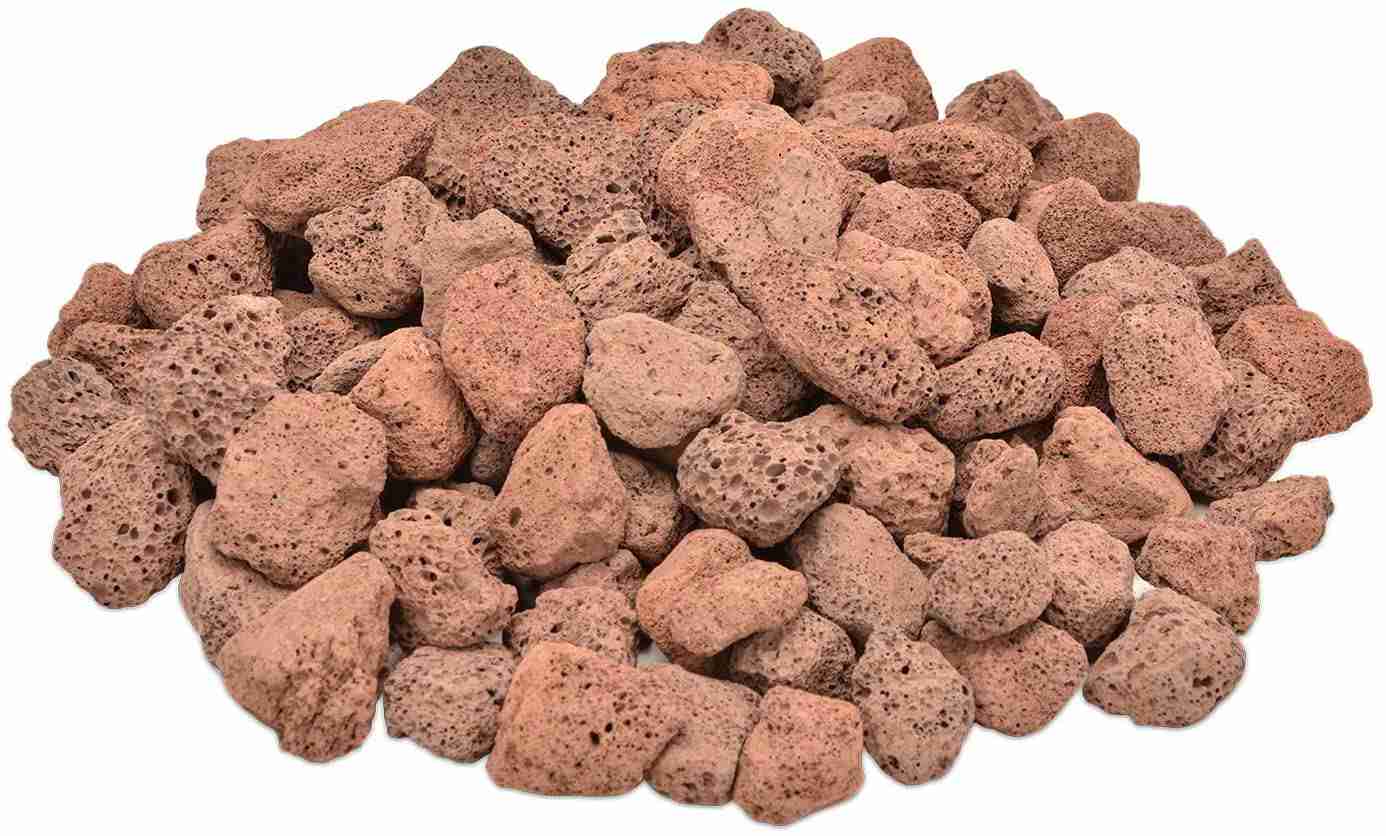 Skyflame 10LB Natural Lava Rocks for Fire Pits, Fireplaces, and Outdoor Decoration