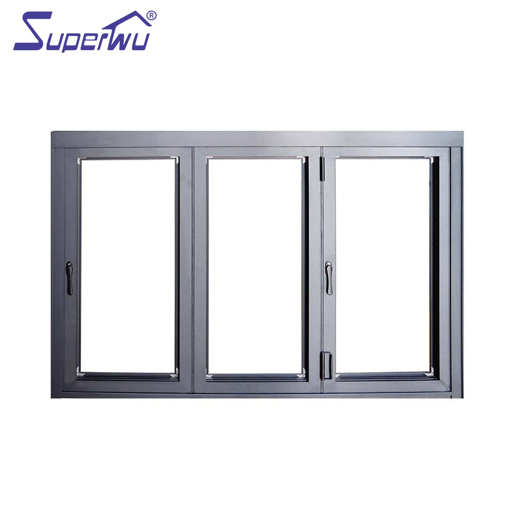 Superwu Energy Efficient Aluminium Folding Window - Best Sale Bi-Folding Windows and Doors