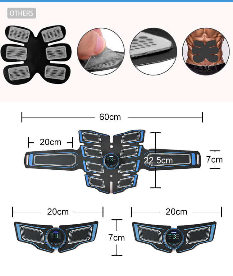 Home EMS Fitness Belt Abdominal Massager