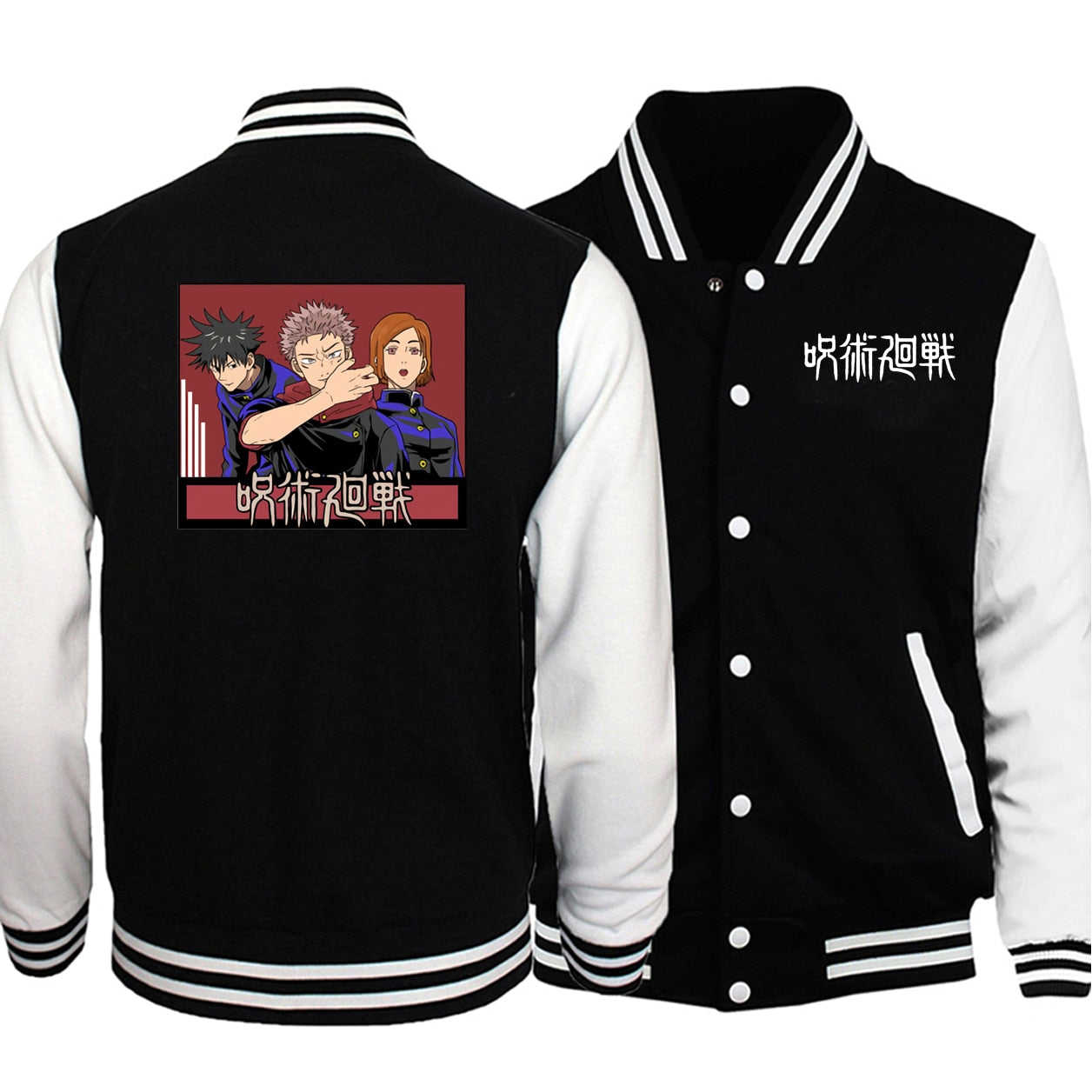 Anime Jujutsu Kaisen Spring Jacket for Men - 2021 New Fashion Hoodie
