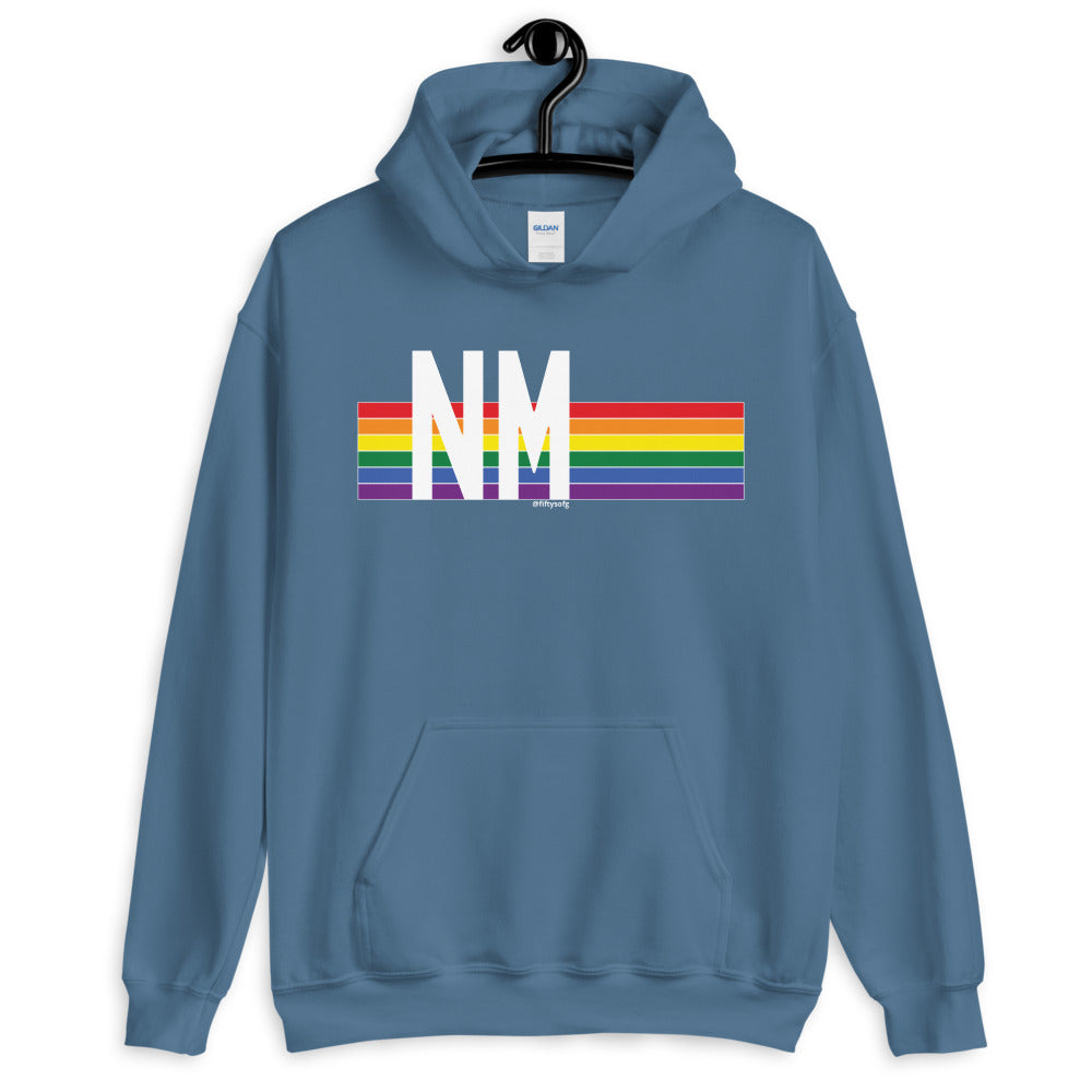 New Mexico Pride Retro Rainbow - Unisex Hoodie