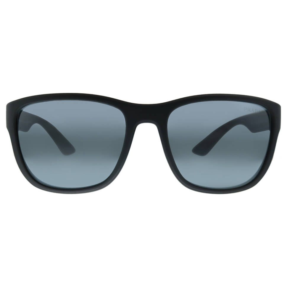 Prada Linea Rossa Prada Sport Grey Mirror Black Mens Sunglasses